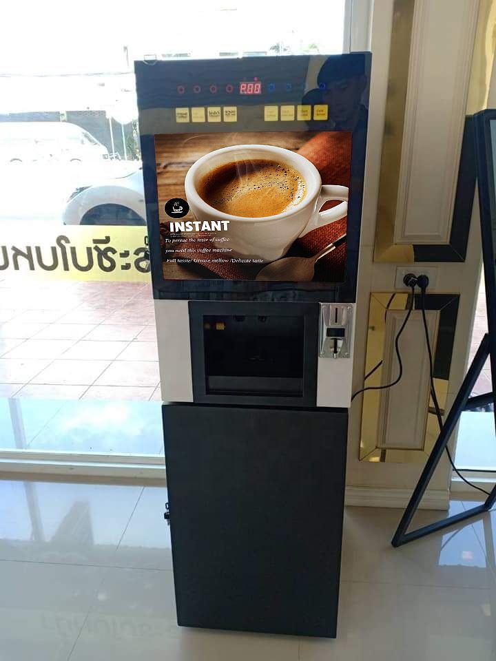 Vending machine cafe